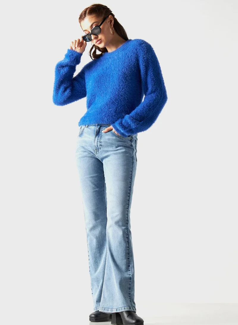 تواكستريمز Crew Neck Sweater