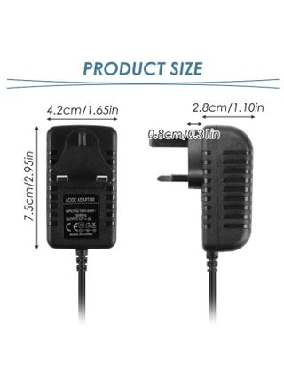 12V Battery Charger for Electric Ride-On Toy Car for Kids - view 3