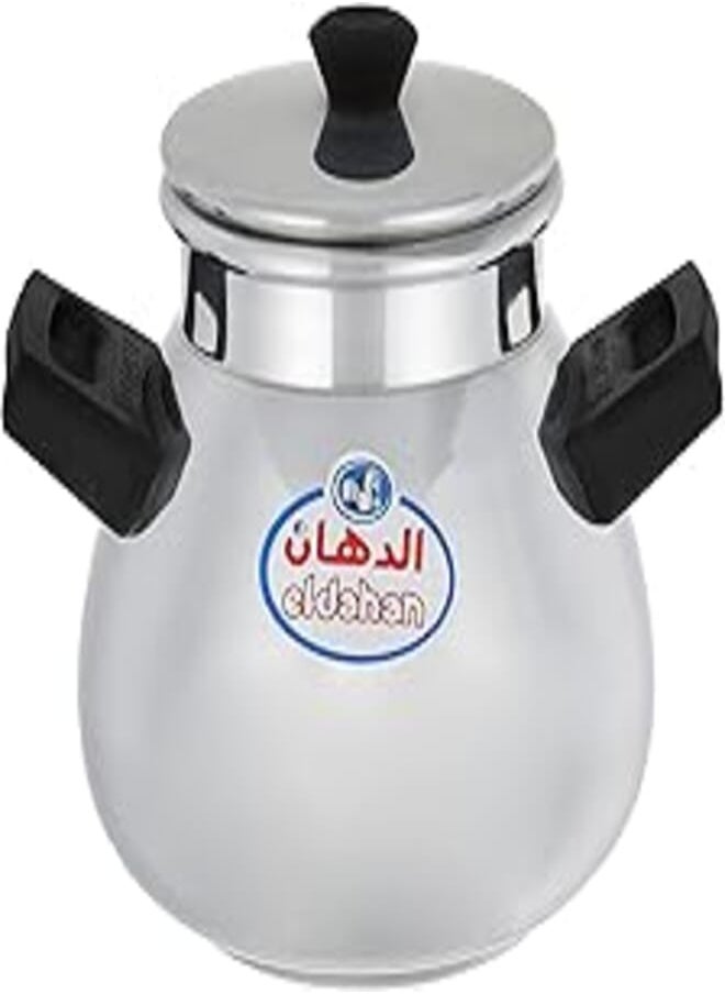 El dahan - El Dahan Beans Cooking Pot with Bakelite Handle - Size 1 - Silver - Image 1