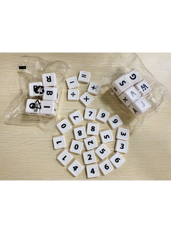 Matching Letter Game for Kids, 2 in 1 Spelling and Math Educational Learning Toys, Preschool Learning Sight Words Toys with 32 Flash Cards, 3-8 Years Old Boys Girls Gifts - Image 3