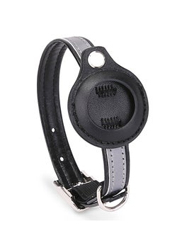 RTYY Airtag Cat Collar,Non-detachable Leather Adjustable Kitten Collar, Reflective Anti-suffocation Kitten Collar with Air Tag Holder for Girls Boys Cats, Small Dogs, Puppies  - Image 2