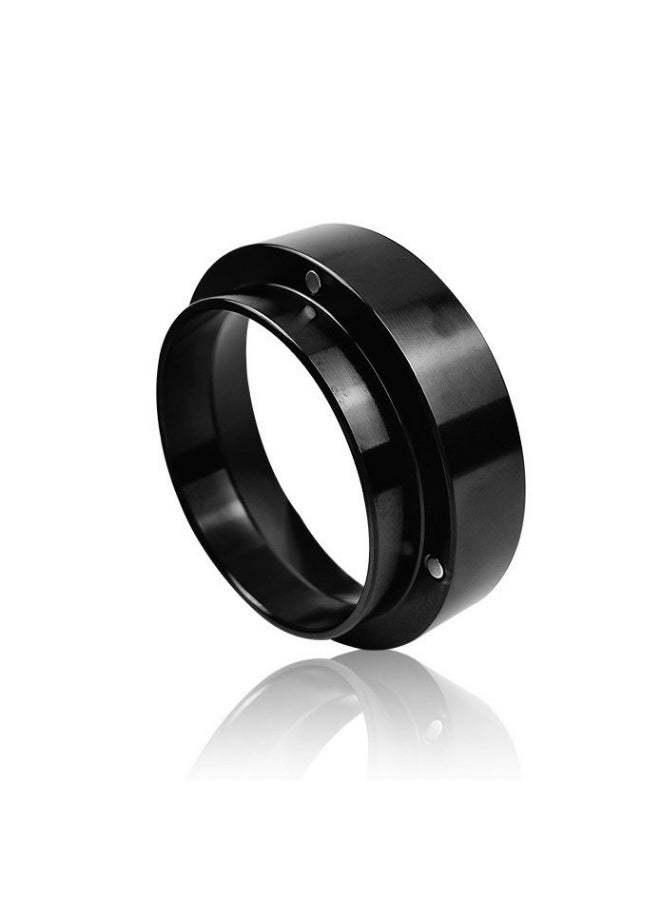 Coffee Espresso Barista Portafilter Ring, Espresso Dosing Funnel, 51mm Aluminum Coffee Powder Dosing Funne