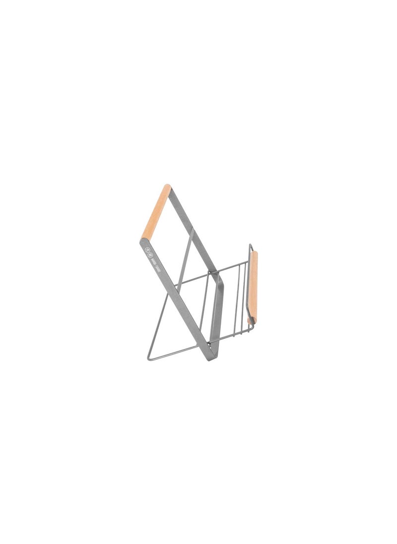 WAABI-SAABI Metal Foldable Magazine Rack FUKUCHI WS10054  - Image 2