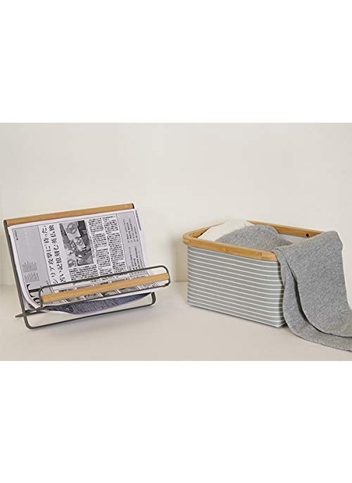 WAABI-SAABI Metal Foldable Magazine Rack FUKUCHI WS10054  - Image 4