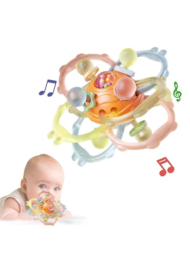 Baby Teething Toys, Baby Chew Toys, Infant Teething Relief, Baby Sensory Toys For Infant Newborn Boys Girls 0 3 6 9 12 18 Months 1 One Year Old - Image 1