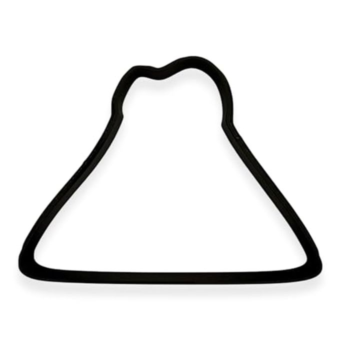 Bundle of Fun Volcano Cookie Cutter with Easy to Push Design (4 inch) - Image 1