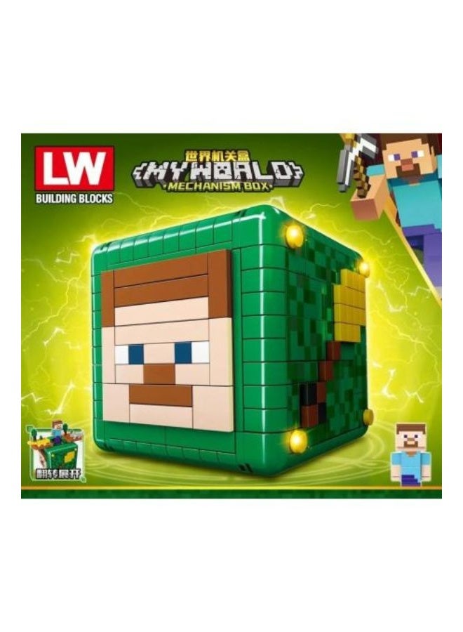 LW Building Blocks MY WORLD Mechanism Box Toy Set – Creative DIY Construction Bricks for Kids - Image 5