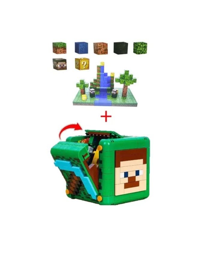 LW Building Blocks MY WORLD Mechanism Box Toy Set – Creative DIY Construction Bricks for Kids - Image 2