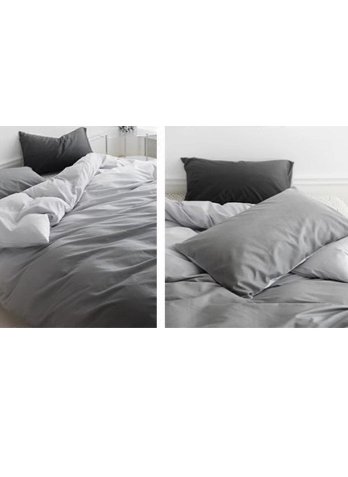 Generic Bed Sheet Style — Pure Cotton Gradient 100 Cotton Bedding Four Piece Set  - Image 2