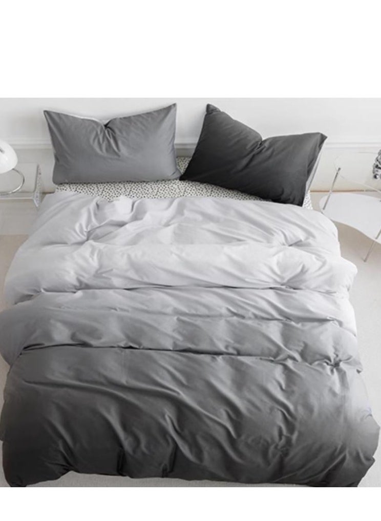 Generic Bed Sheet Style — Pure Cotton Gradient 100 Cotton Bedding Four Piece Set  - Image 5
