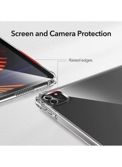 TIGER Clear Case for iPad Pro 12.9 inch (2018/2020/2021/2022) – Reinforced Corner Protection, Slim and Transparent Design, Full Access to Buttons & Ports, Perfect Fit for 12.9" iPad Pro (6th/5th/4th/3rd Generation)  - Image 5