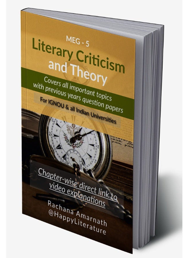 Literary Criticism and Theory : Covers all important topics and previous years' Question papers  - Image 2