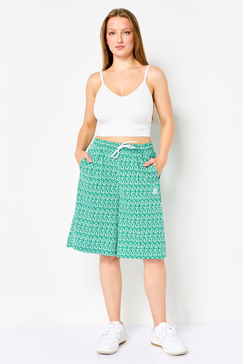 Adidas Women Sportswear Fit Outdoor Shorts, Multicolor - Image 4