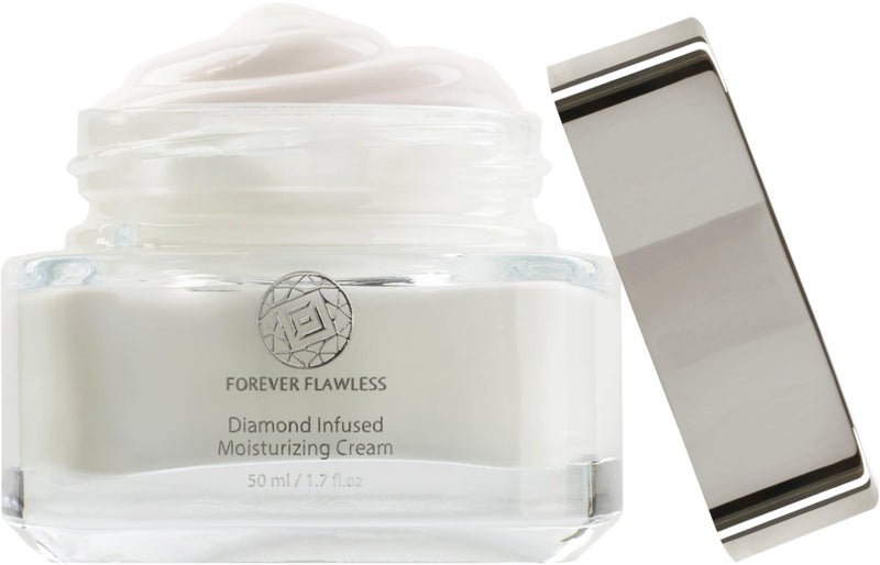 Forever Flawless Luxury Moisturizing Face Cream Diamond Infused AntiAging Cream For a 247 DayNight Optimal Hydration Level and For a Radiant Flawless Appearance