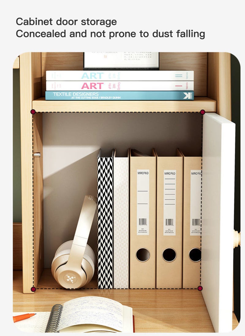 Sharpdo SHARPDO Modern Home Office Desk, Study Desk with Drawers for Storage, 80 x 45 x 105cm  - Image 5