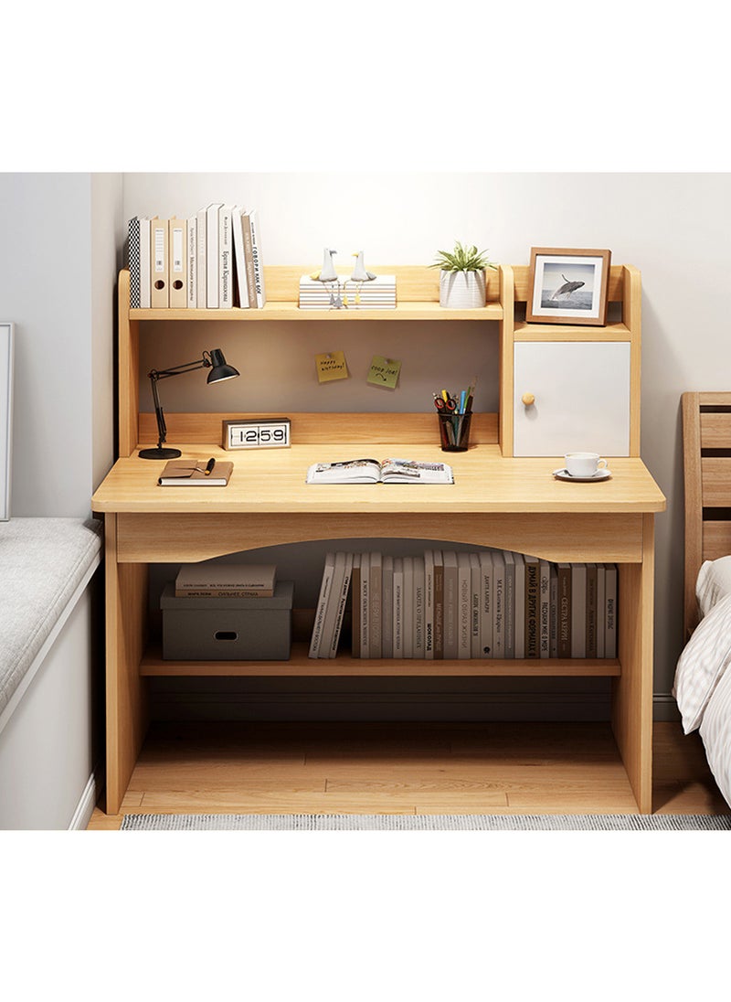 Sharpdo SHARPDO Modern Home Office Desk, Study Desk with Drawers for Storage, 80 x 45 x 105cm  - Image 1