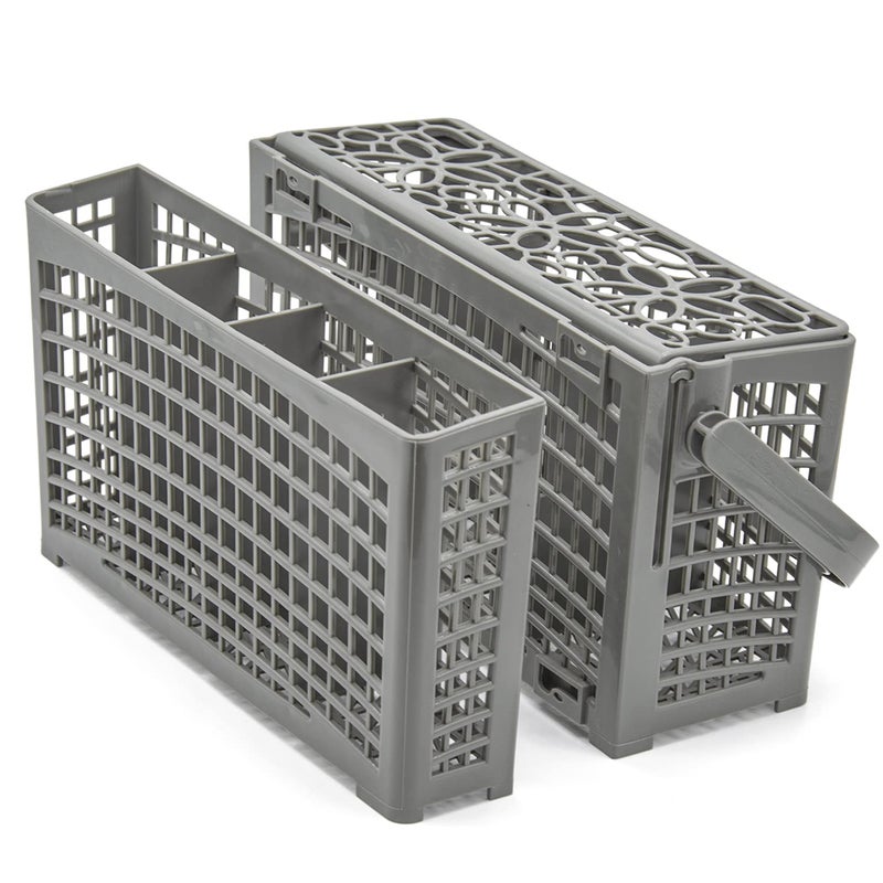 BIHARNT Universal Dishwasher Basket Replacement - 2 In 1 Utensil/Cutlery Basket - Compatible With Bosch  Maytag  Kenmore  Whirlpool  Kitchenaid  Lg  Samsung  Frigidaire  Ge - Image 2