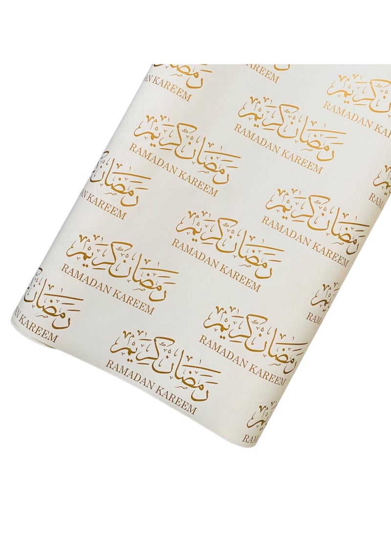 فييستا عدد 2 رول ورق تغليف هدايا رمضان كريم  - Image 1