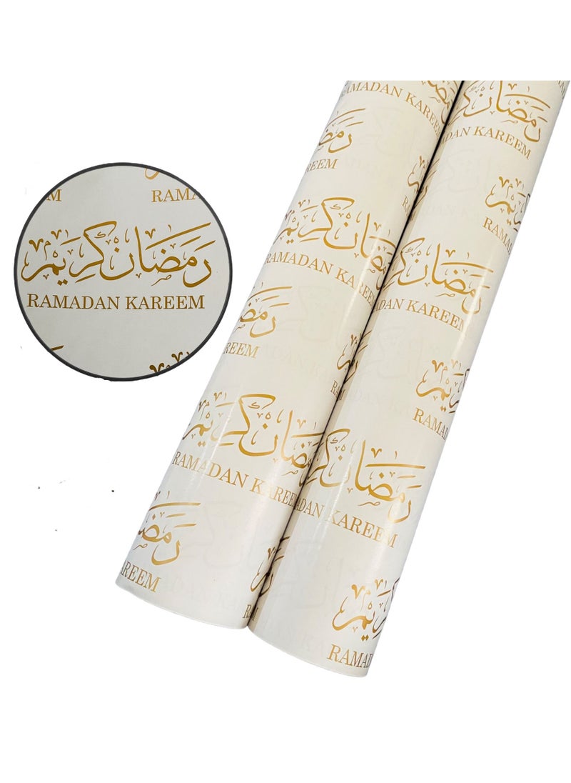 فييستا عدد 2 رول ورق تغليف هدايا رمضان كريم  - Image 2