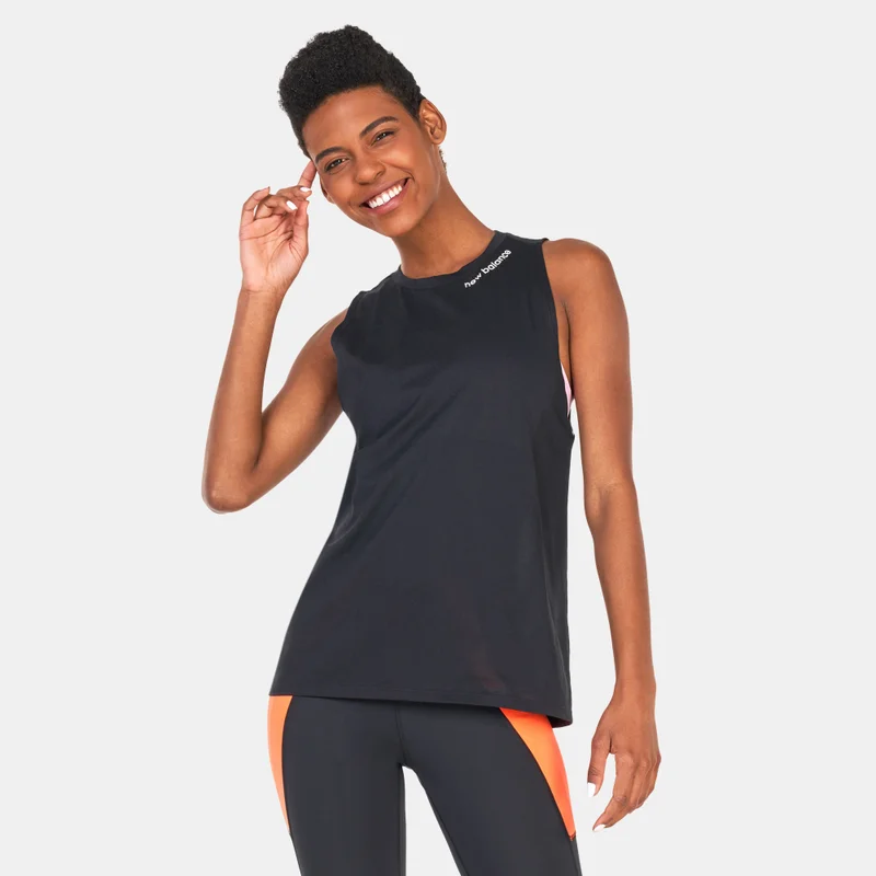 New Balance Women's Relentless Heathertech Tank Top
