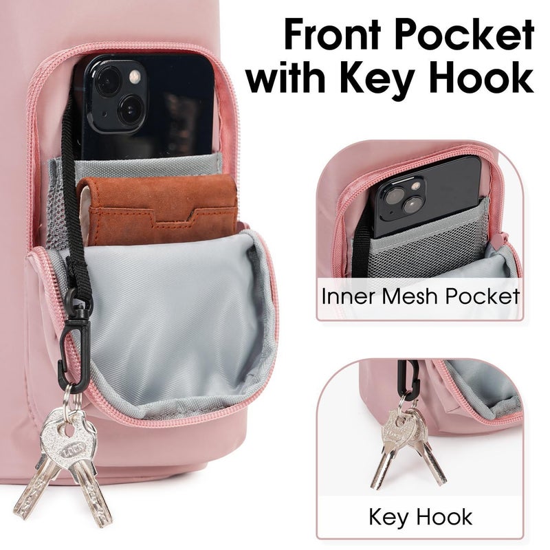 Portable Water Bottle Cover, Insulated Cup Sleeve with Hand & Shoulder Strap for Outdoor Sports - Image 3