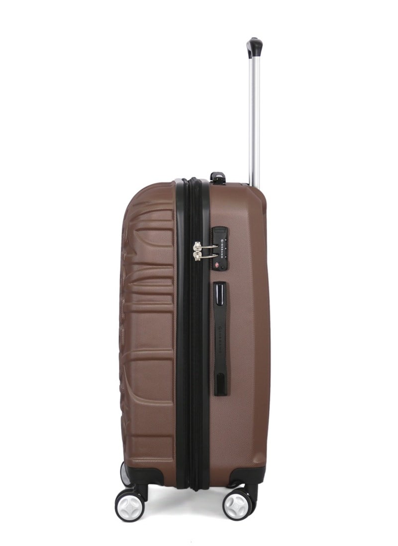 GIORDANO - Giordano Luggage Set 3 Pieces, Brown - Image 1