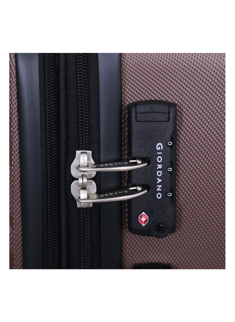 GIORDANO - Giordano Luggage Set 3 Pieces, Brown - Image 1