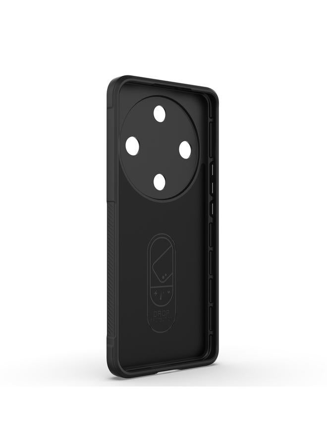 زبون جراب لهاتف Honor X50 5G Global / X9b Magic Shield TPU + جراب هاتف من الفلانيل - Image 4