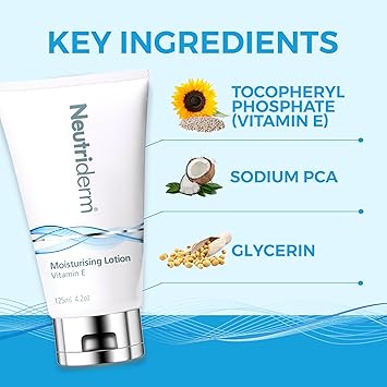 Neutriderm لوشن مرطب نيتروديرم مع فيتامين E 125 مل من نيتروديرم - Image 5