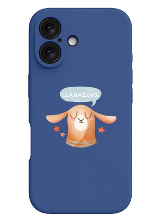 iPhone 16 Blue Protective Slim Fit Case Liquid Silicone Cover with Full Body Protection Anti-Scratch Shockproof Case For iPhone - Llamazing lama - pzsku/Z7C261F3EDD09E0C2861EZ/45/_/1725695684/7b52d58a-ef9f-49ae-b265-0b9e281666ca