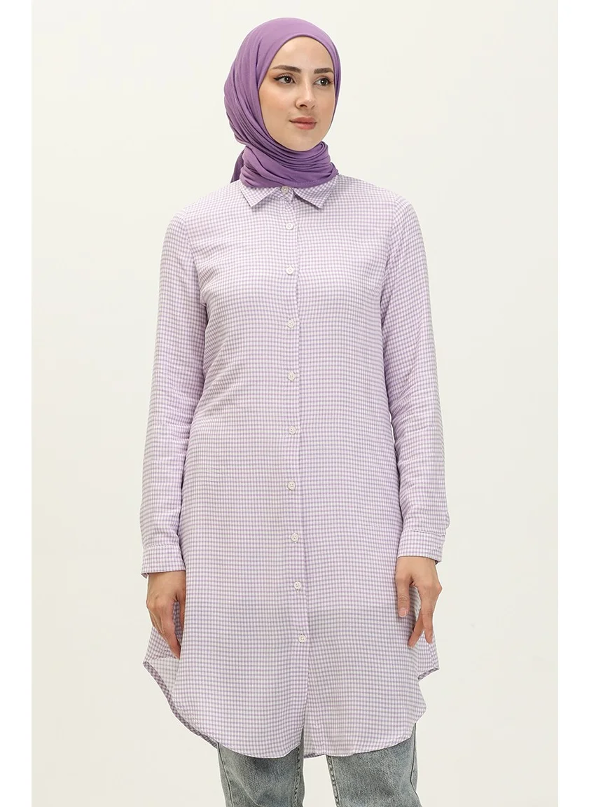 سيفا ميرفي Viscose Printed Tunic 2553-04 Lilac