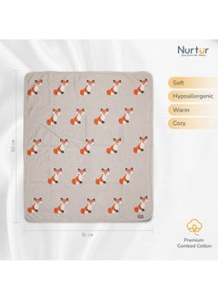 Nurtur Soft Baby Blanket Multicolor TRHA24215  - Image 2