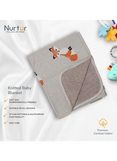 Nurtur Soft Baby Blanket Multicolor TRHA24215  - Image 4