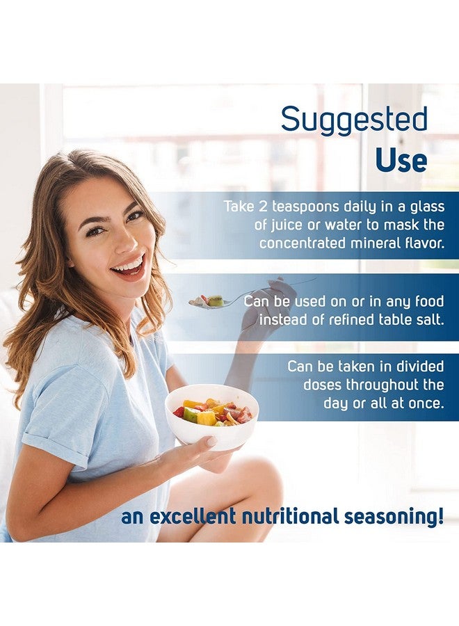 تراس مينيرالز معادن بحرية نادرة من يوتا - مكمل غذائي سائل غني بالمعادن البحرية - مكمل غذائي غني بالطاقة مع معادن أيونية نادرة، ومغنيسيوم، وغيرها - يدعم صحة القلب - 16 أونصة سائلة (48 حصة) - Image 3