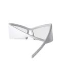 Woggles Red Pappy Stellara Transparent Cateye Sunglasses