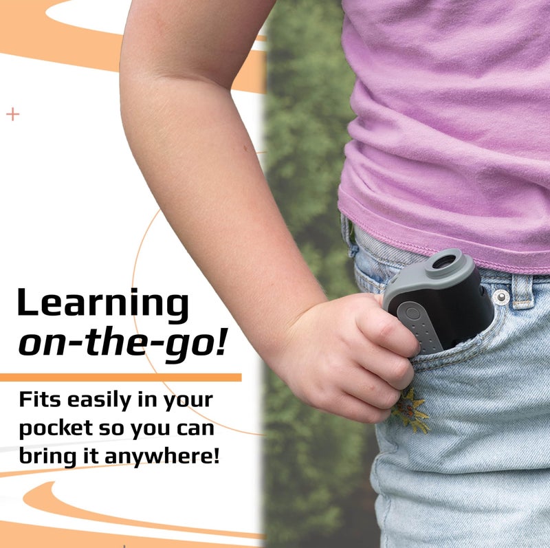 Carson Carson MicroBrite Plus 60x-120x LED Lighted Pocket Microscope, Portable Handheld Microscope STEM Toy, Mini Microscope for Student Science Lab, Educational Portable Microscope (MM-300) - Image 5