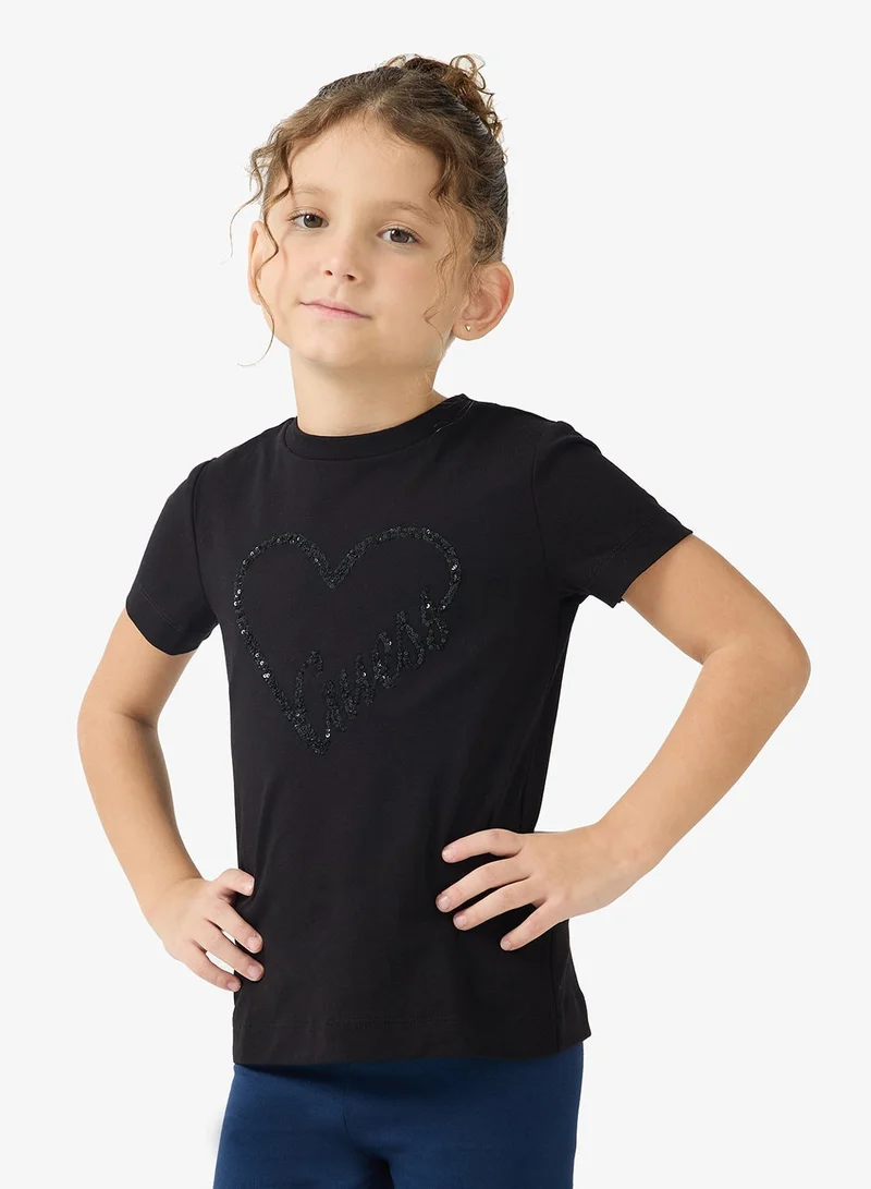 GUESS Kids Essential Crew neck T-Shirt