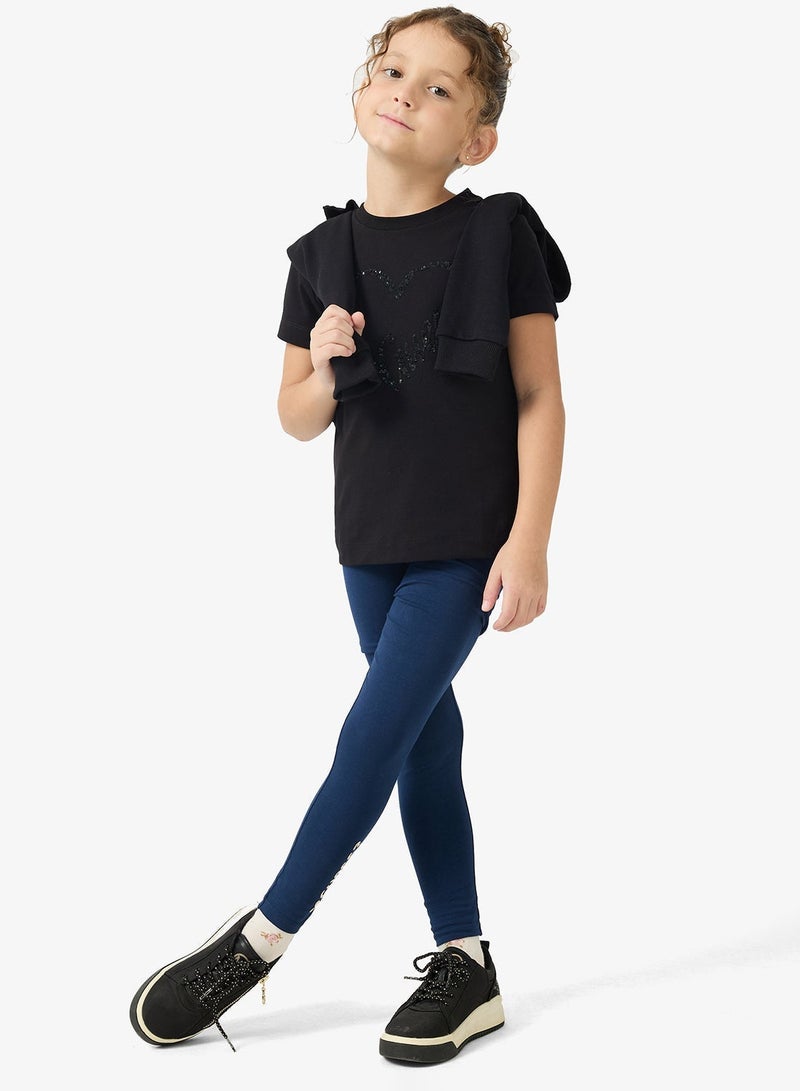 GUESS Kids Essential Crew neck T-Shirt - Image 4