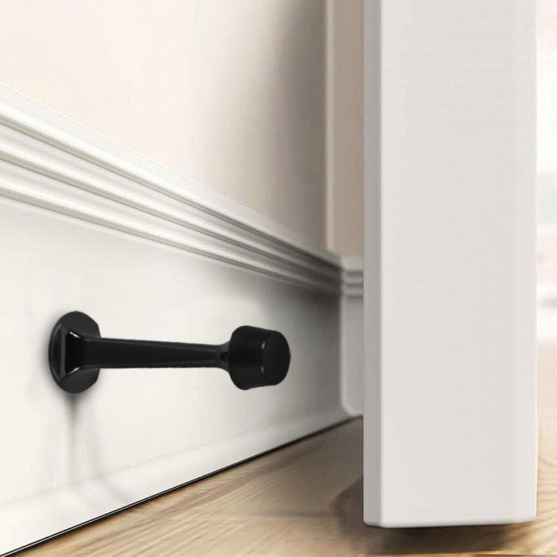 Heavy Duty Zinc Alloy Door Stopper 3 Inch Wall Mounted Solid Bumper For Heavy Doors - Image 5