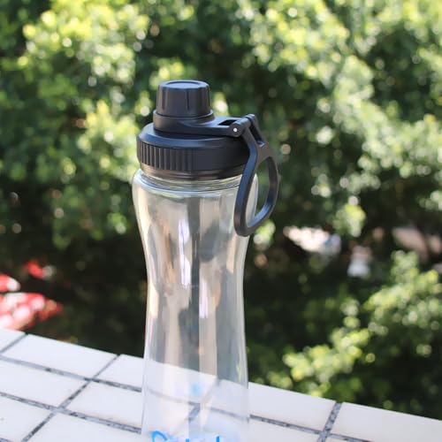 ziHenryDa 2 PCS Lid for Cirkul Bottle, Replacement Lid Applicable to 22oz, 32oz (Black/Pink) - Image 3