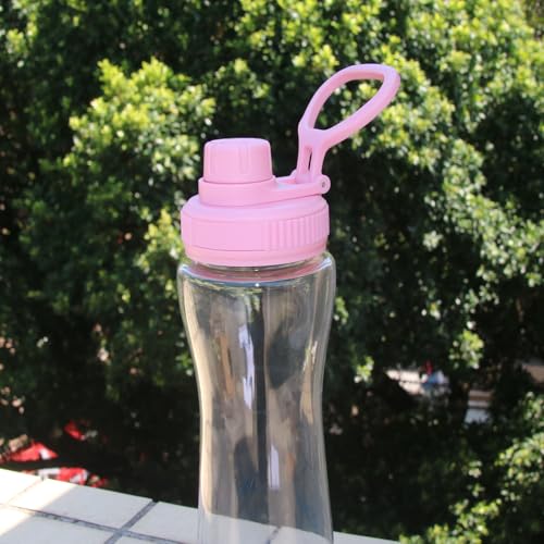 ziHenryDa 2 PCS Lid for Cirkul Bottle, Replacement Lid Applicable to 22oz, 32oz (Black/Pink) - Image 5