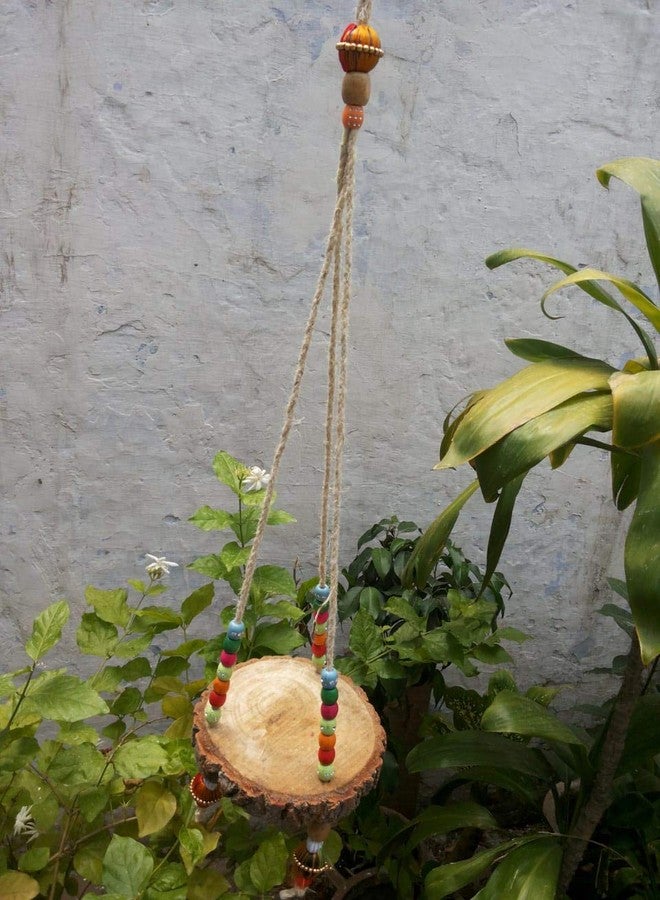 Birds' Park Bird Swing - Bird Toy-Bird Perch Good for Grey Parrot Cockatoo Sun Conure Ecelectus Rosella Cockateils Canary Lovebirds You Love Feeling Birds Swinging and Singing - Image 4