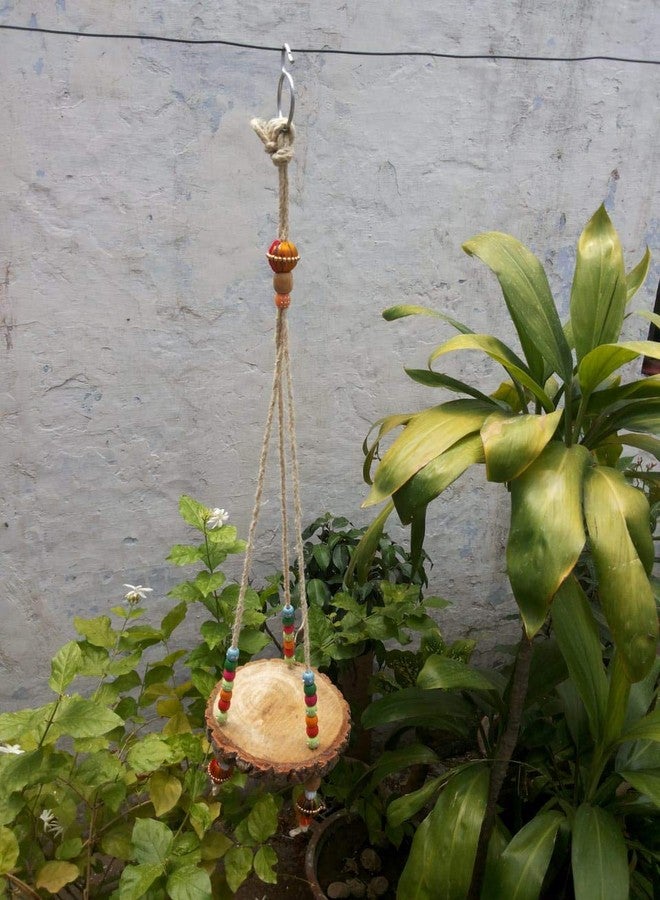 Birds' Park Bird Swing - Bird Toy-Bird Perch Good for Grey Parrot Cockatoo Sun Conure Ecelectus Rosella Cockateils Canary Lovebirds You Love Feeling Birds Swinging and Singing - Image 2