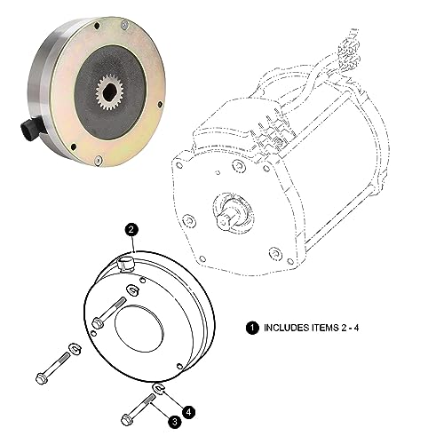 Dr.Acces Golf Cart Motor Brake | EZ-GO RXV Motor Brake for EZGO RXV Electric Golf Cart 2008-2011, Replace OEM 610065 - Image 2