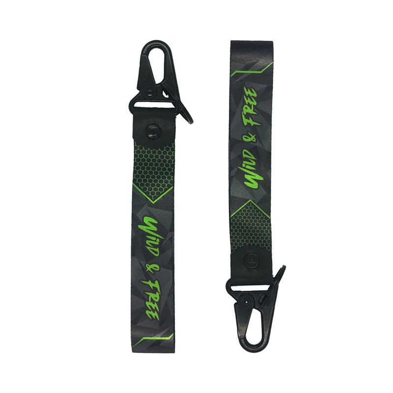 WANDERLOOMS Bike Keychain For Men Stylish Customized Superior Metal Keychain Keyring Holder For Id Card Bikes Car Keys (Wild & Free, Keychain) - Image 5