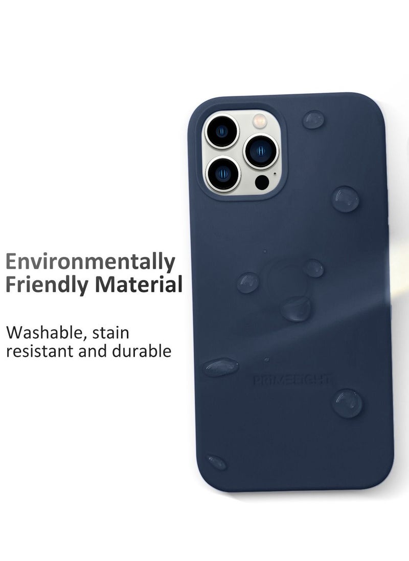 PRIMEEIGHT - iPhone 13 Pro Max Case 6.7 inch Shockproof Curved Edges apple iphone 13 pro max case Anti Scratch iphone 13 Pro Max protective case BLUE - Image 1