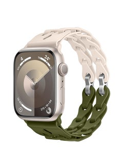Y&D For Apple 38/40/41mm Fashion Hollow Silicone Bracelet Strap  - Image 2