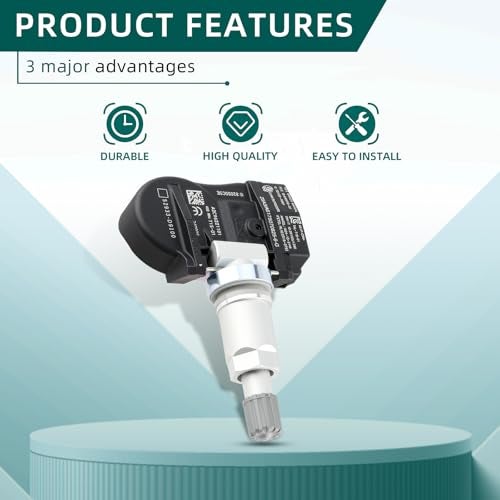 AUTOKAY Set of 4 52933-D4100 TPMS Tire Pressure Sensor 433mhz for Hyundai Elantra Grandeur I30 - Image 5