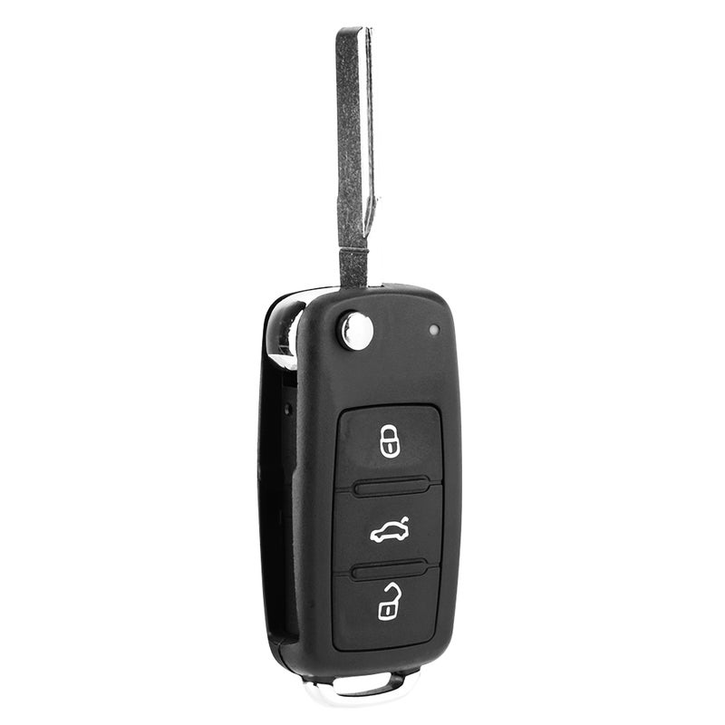 3 Button Car Remote Flip Key Fob Case Protective Cover Shell Fit for MK6 - Image 4