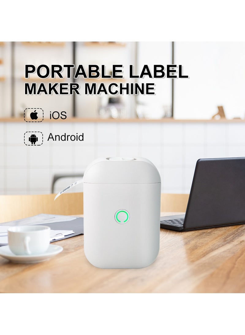 Aiyin D11s Portable Thermal Label Maker, Wireless Bluetooth Connection, iOS and Android Compatible, Rechargeable,1200 mAh Battery,USB-C,Clothing,Jewelery,Home,Kitchen, Barcode,Support English and Arabic - Image 2